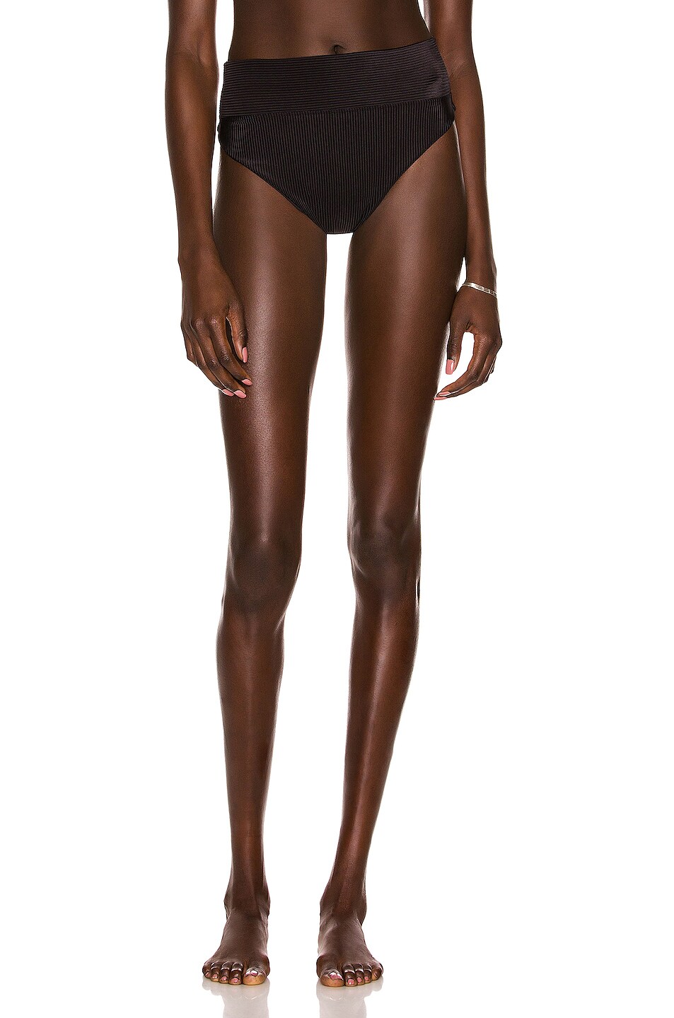 Image 1 of LE BUNS Taylor Organic Bikini Bottom in Black