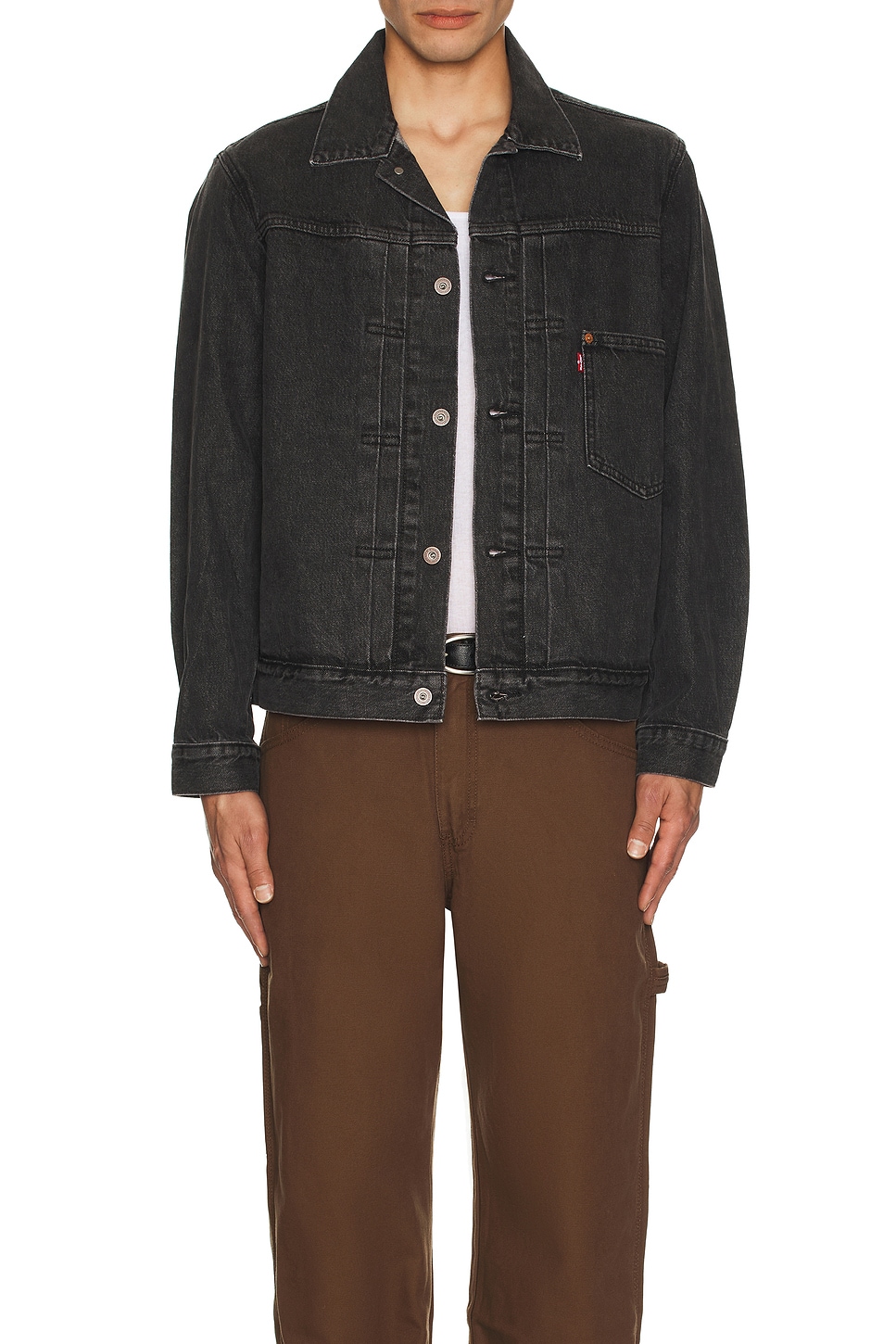 Image 1 of LEVI'S Type I Trucker Jacket in Midnight Harvest