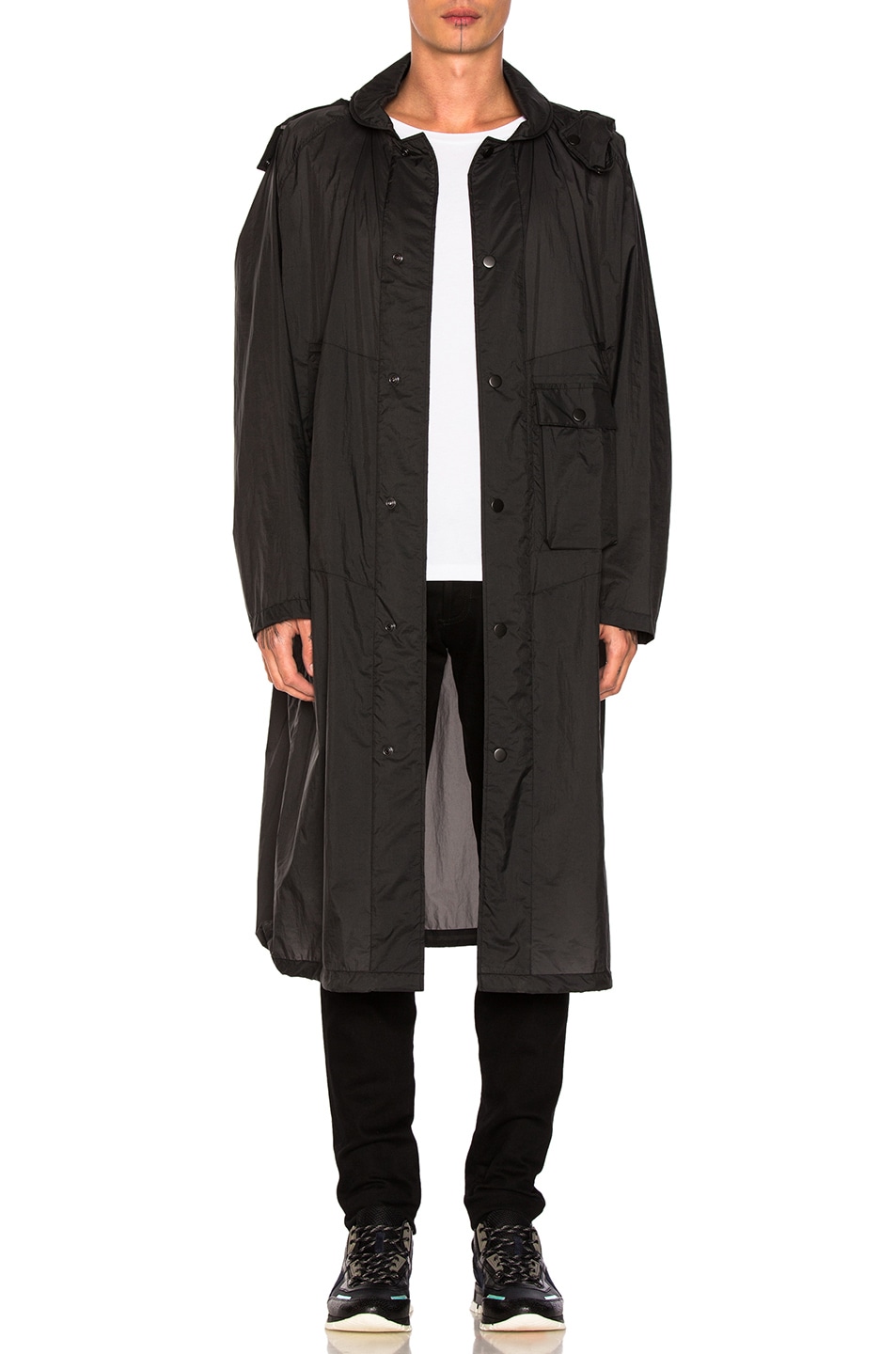 Image 1 of Lemaire Lightweight Parka in Anthracite