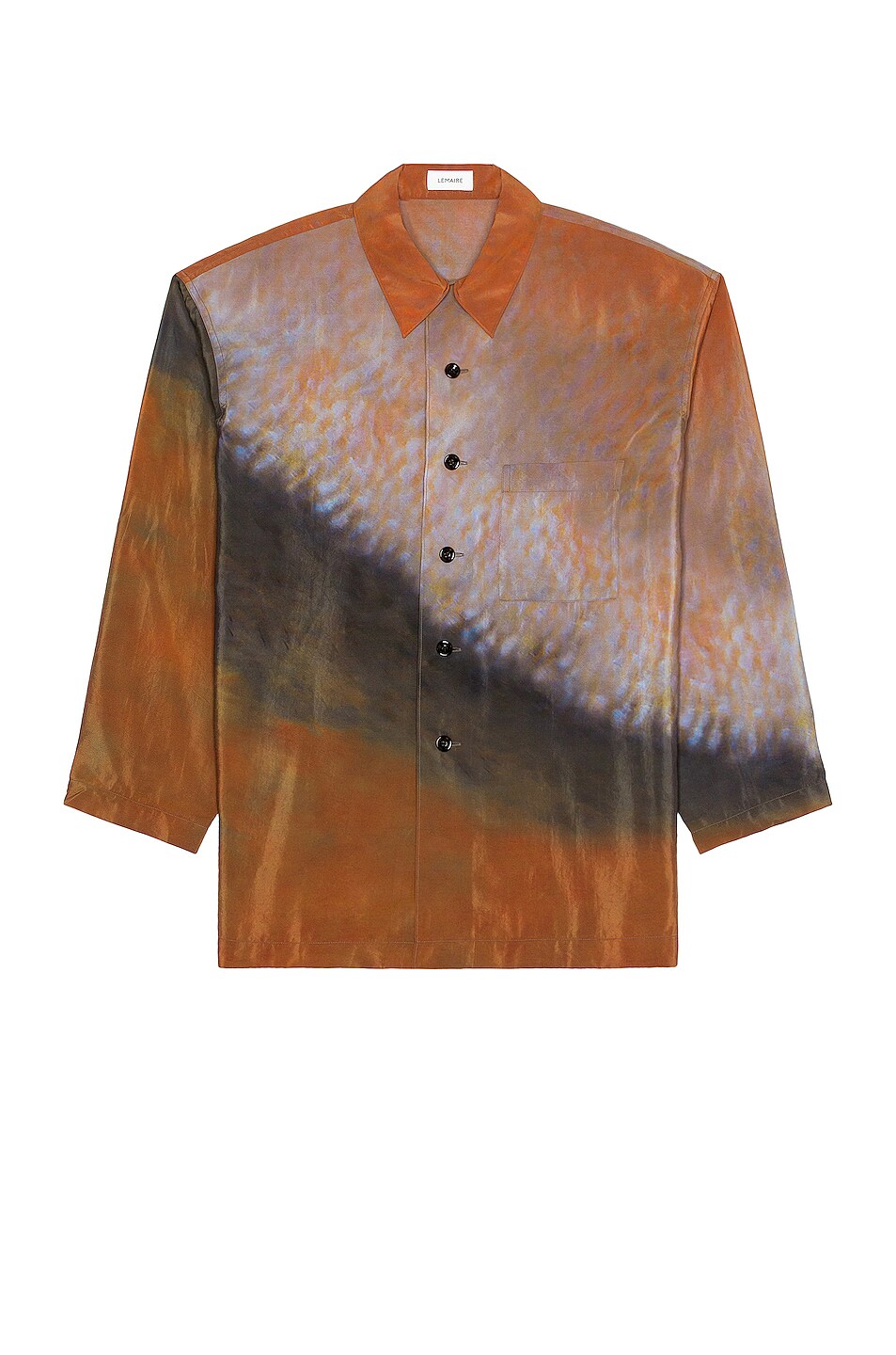 Image 1 of Lemaire Printed Pyjama Shirt in Multicolor