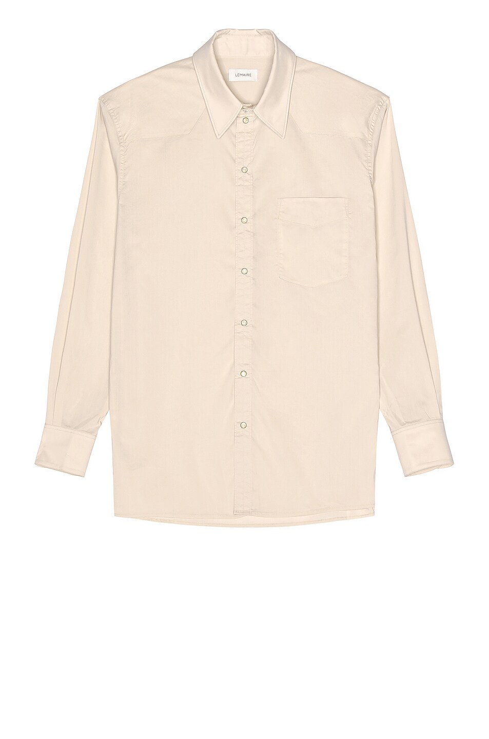 Image 1 of Lemaire Western Shirt in Ivory