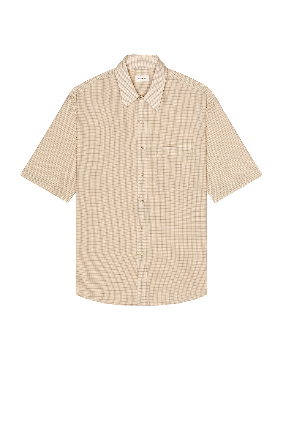 Image 1 of Lemaire Regular Collar Shirt in Nude