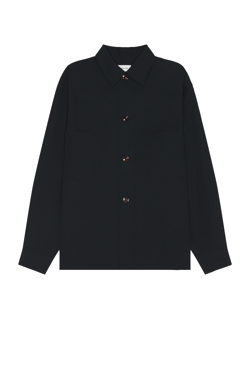 Image 1 of Lemaire Pyjama Shirt in Squid Ink