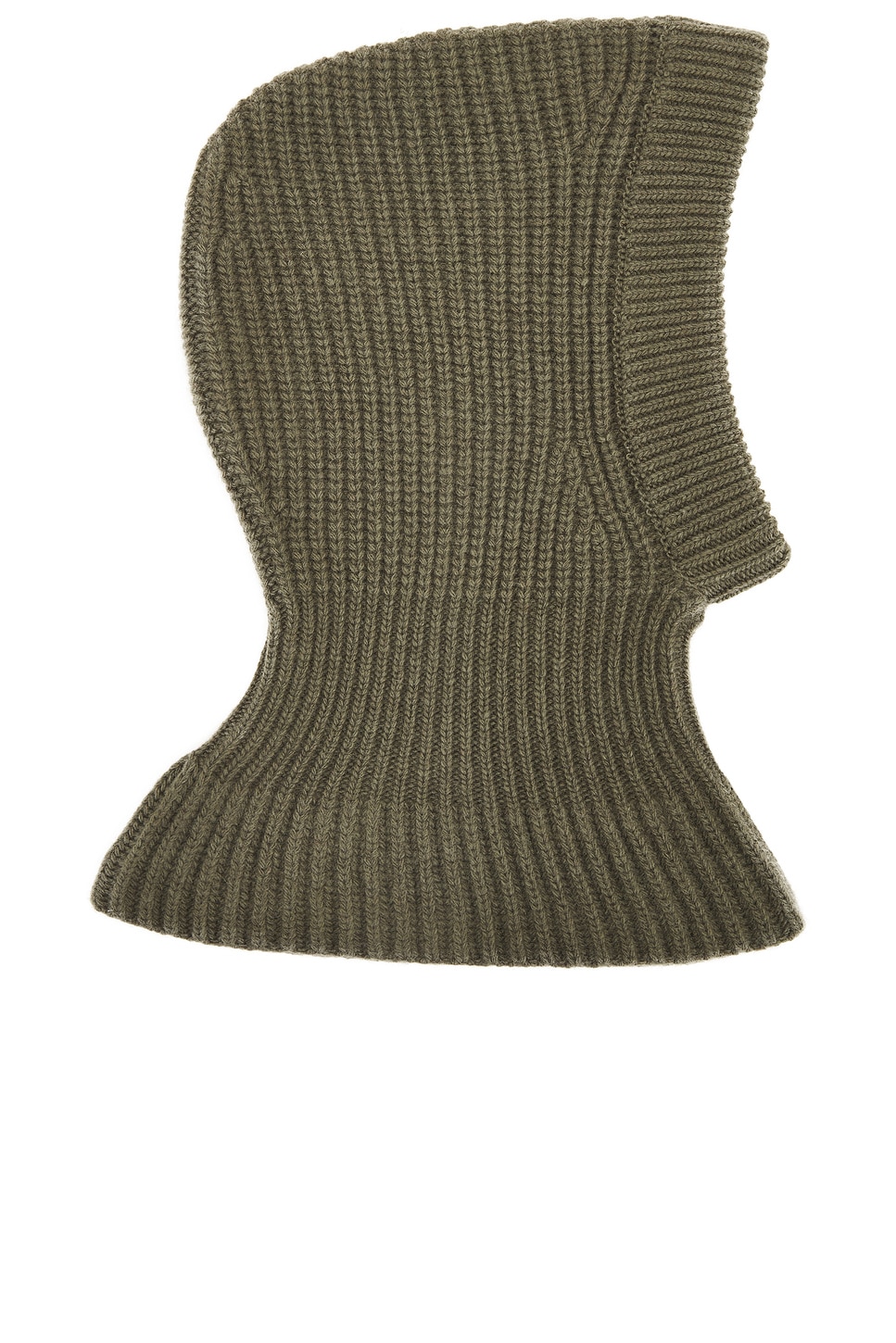 Shop Lemaire Hood Lambswool Beanie In Light Moss