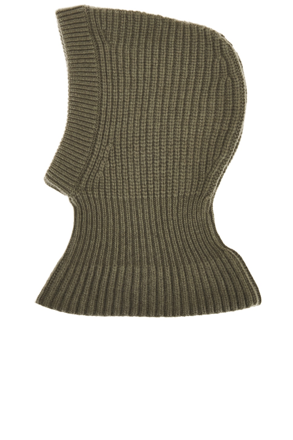 Shop Lemaire Hood Lambswool Beanie In Light Moss