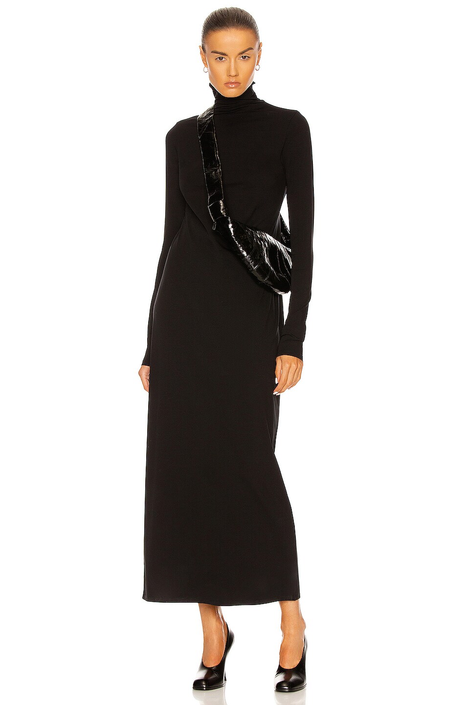 Image 1 of Lemaire Second Skin Dress in Black
