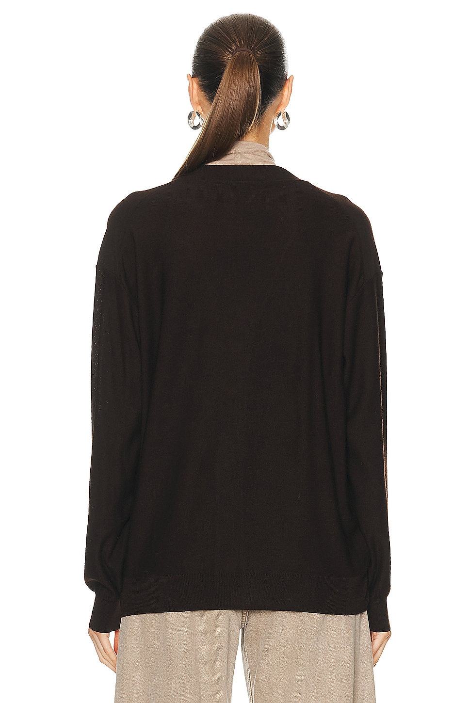 Twisted cardigan