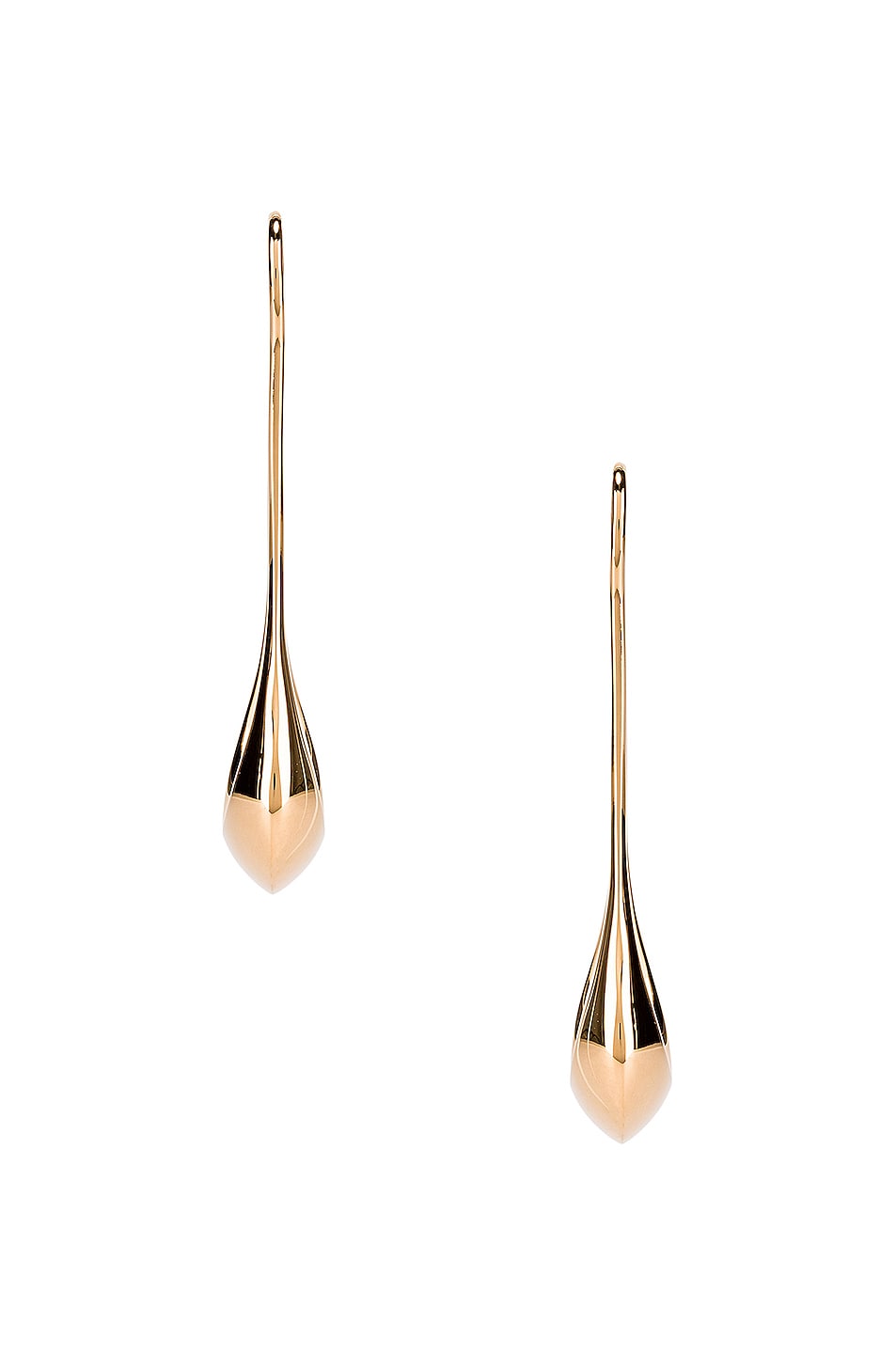 Image 1 of Lemaire Long Drop Earrings in Gold