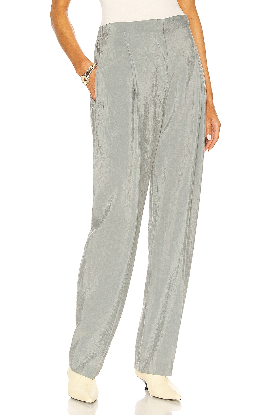 Image 1 of Lemaire Elasticated Pant in Misty Blue