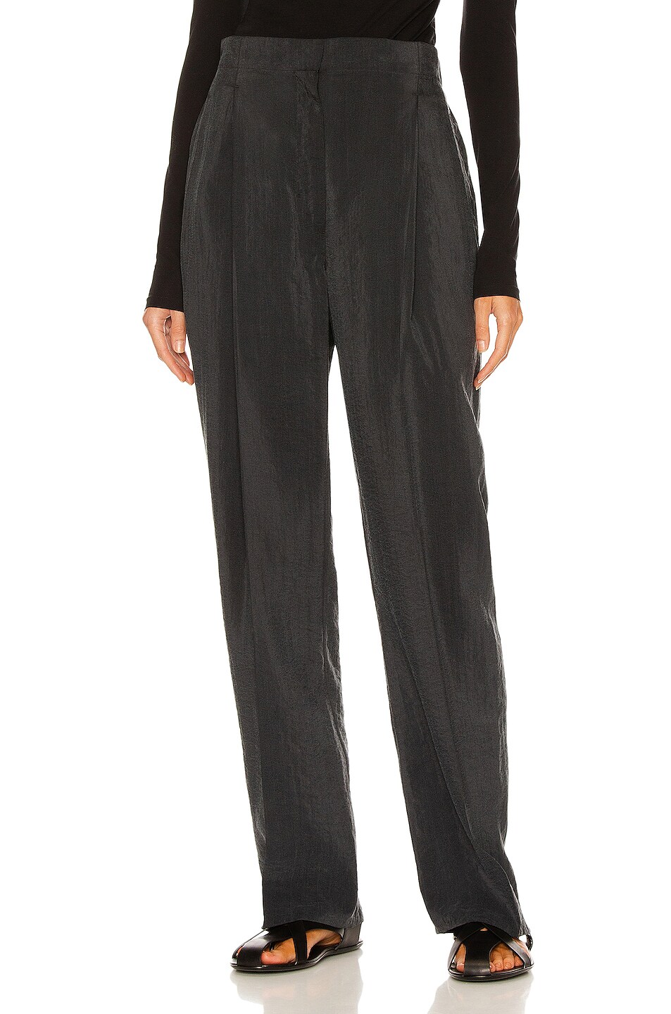 Image 1 of Lemaire Elasticated Pant in Coal