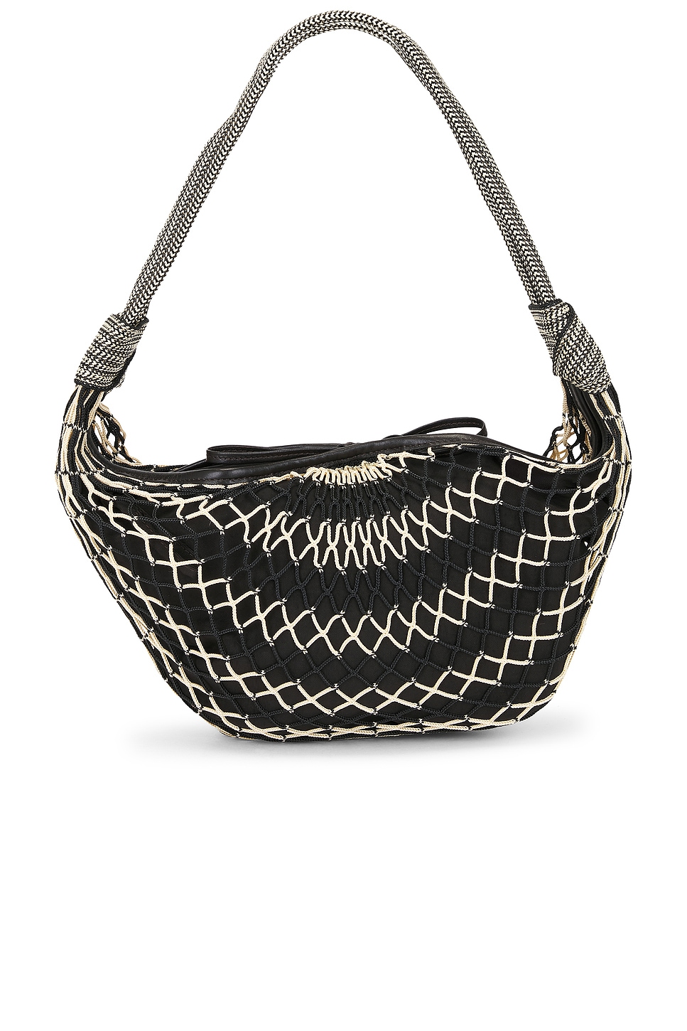 Fortune Croissant Filt Bag in Neutral,Black