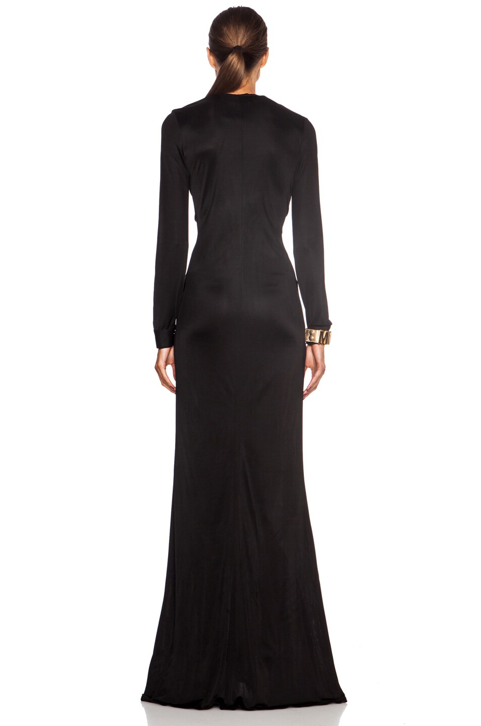 rayon long gown