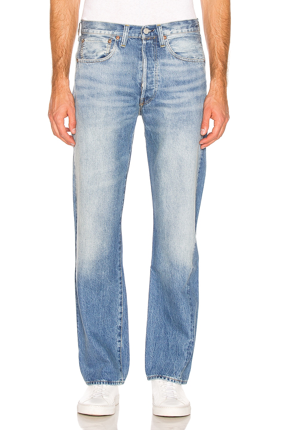 Image 1 of LEVI'S Vintage Clothing 1947 501 Jeans in Moon Rock