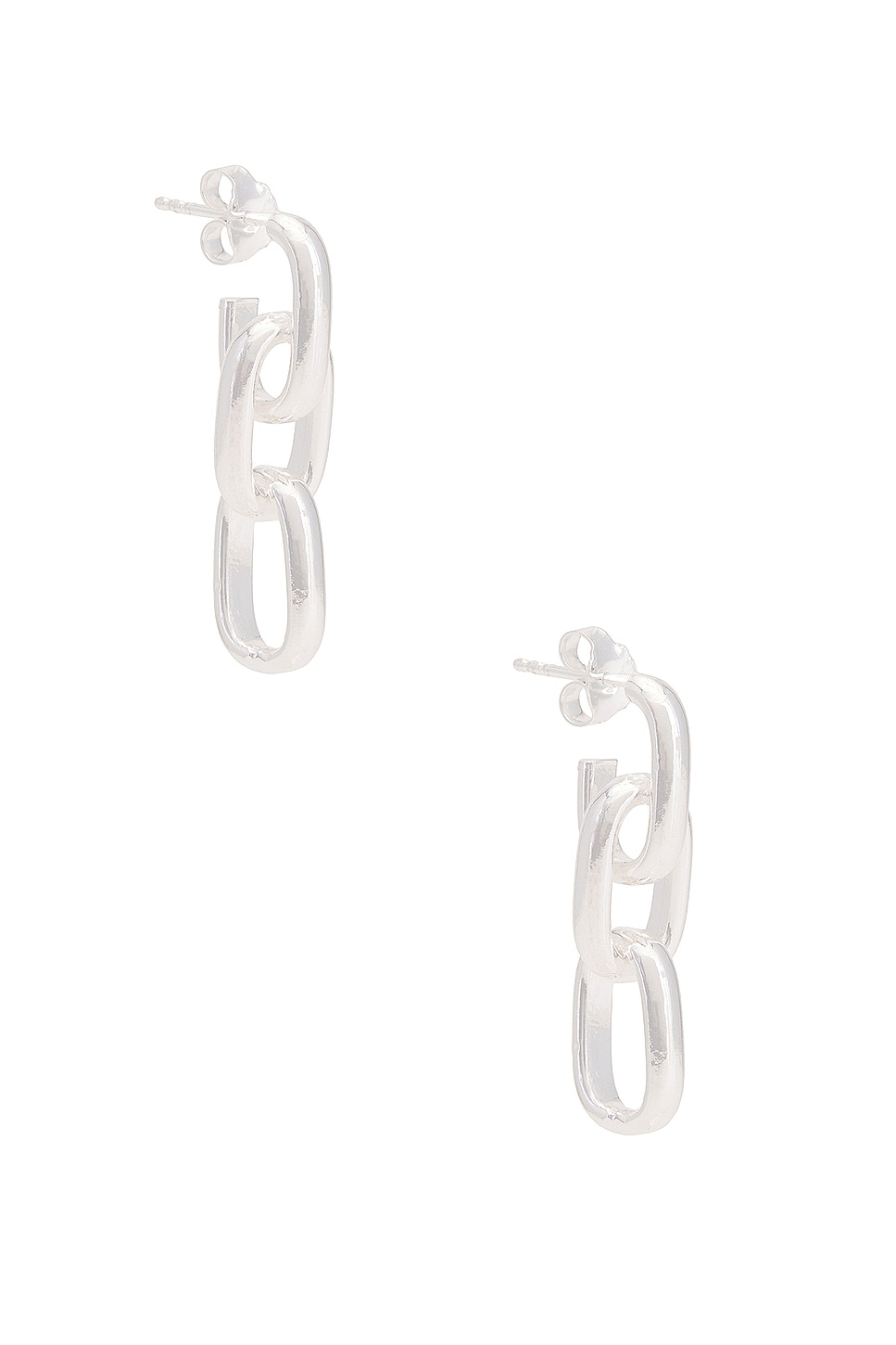 Image 1 of Loren Stewart Forza Earrings in Sterling Silver