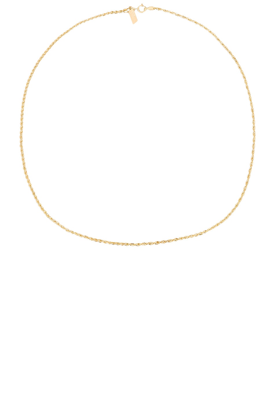 Image 1 of Loren Stewart Rope Chain Necklace in Yellow Gold