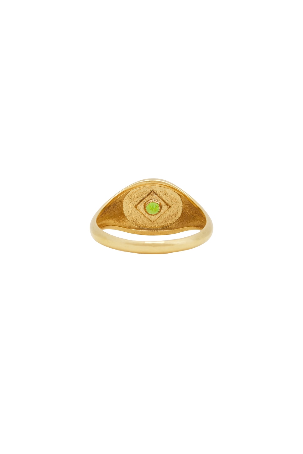 LOREN STEWART BABY DECO SIGNET RING 