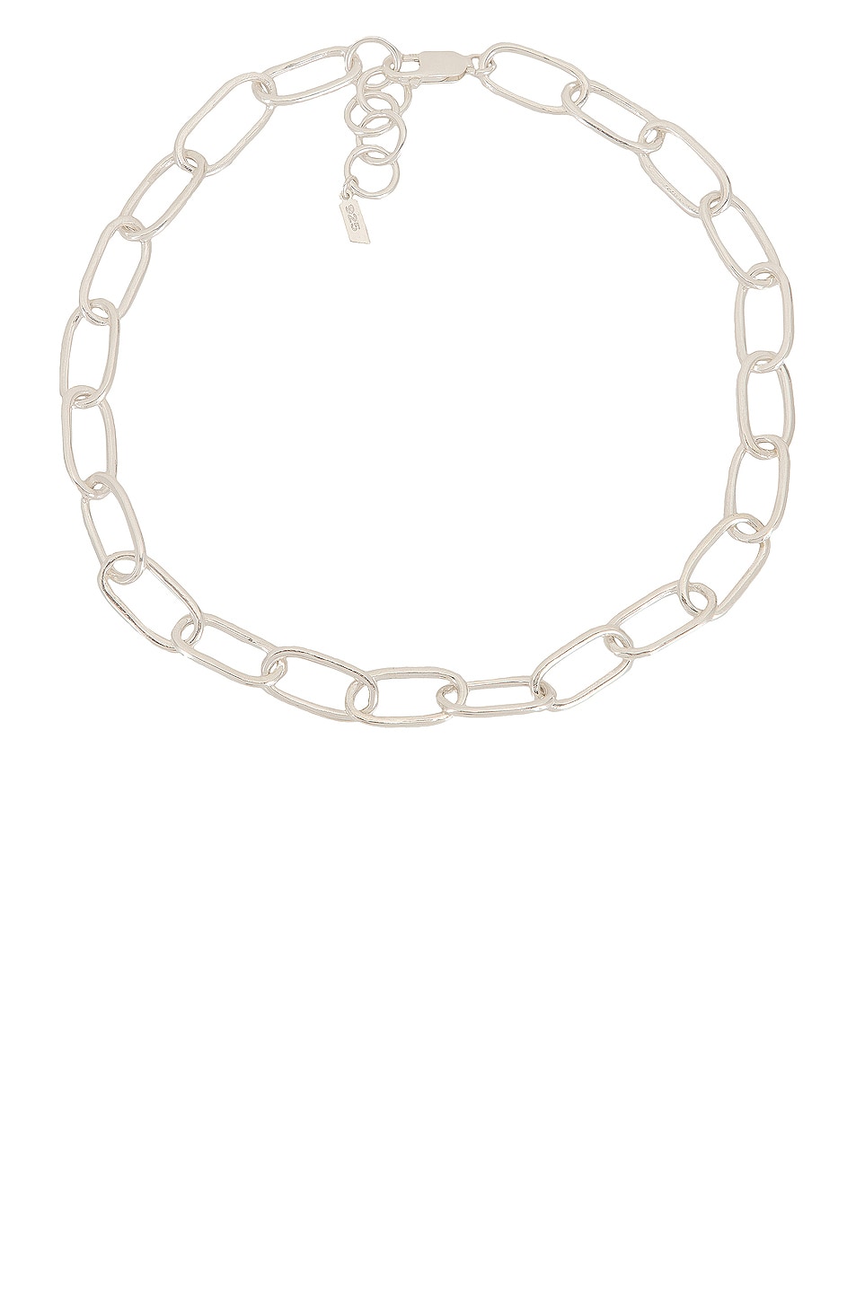 Image 1 of Loren Stewart XXL Long Link Necklace in Sterling Silver