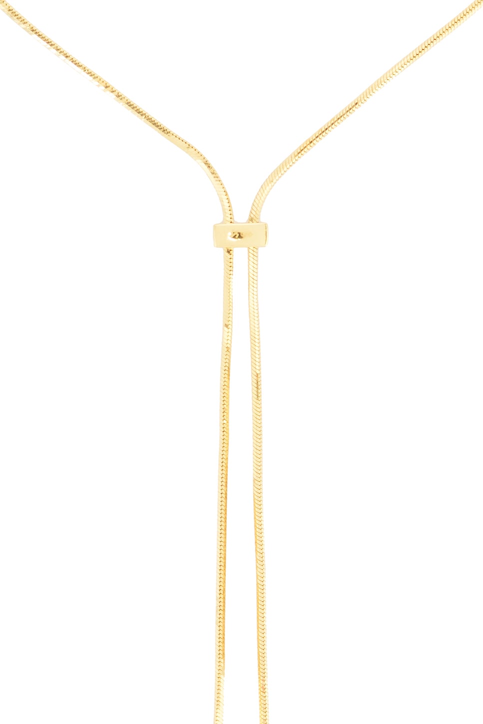 Loren Stewart Bolo Pendant Necklace In Gold