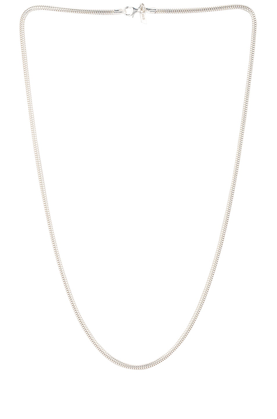 Image 1 of Loren Stewart Snake Chain Necklace in Sterling Silver