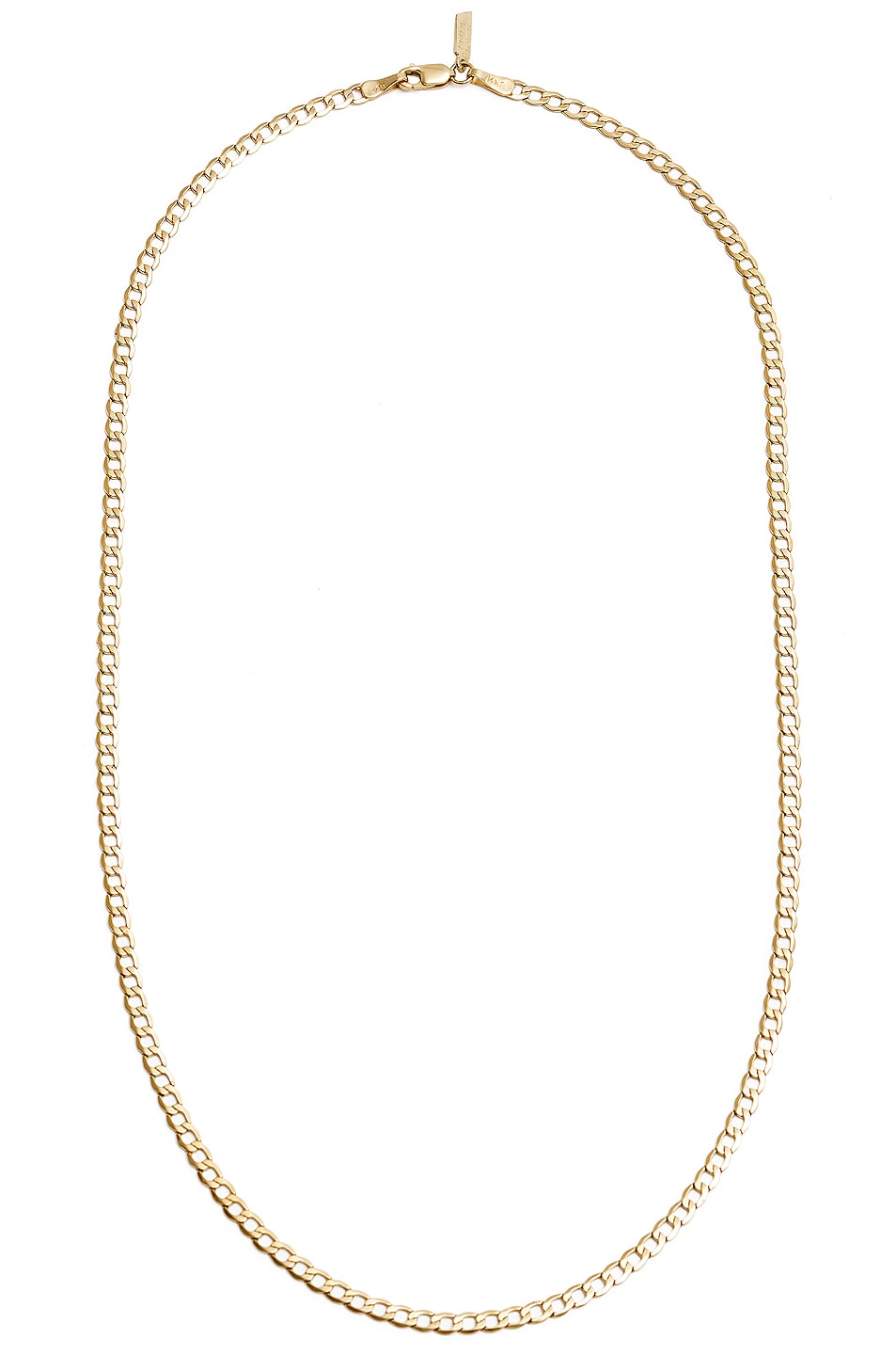 Image 1 of Loren Stewart XL Lightweight Havana Chain Necklace in Gold