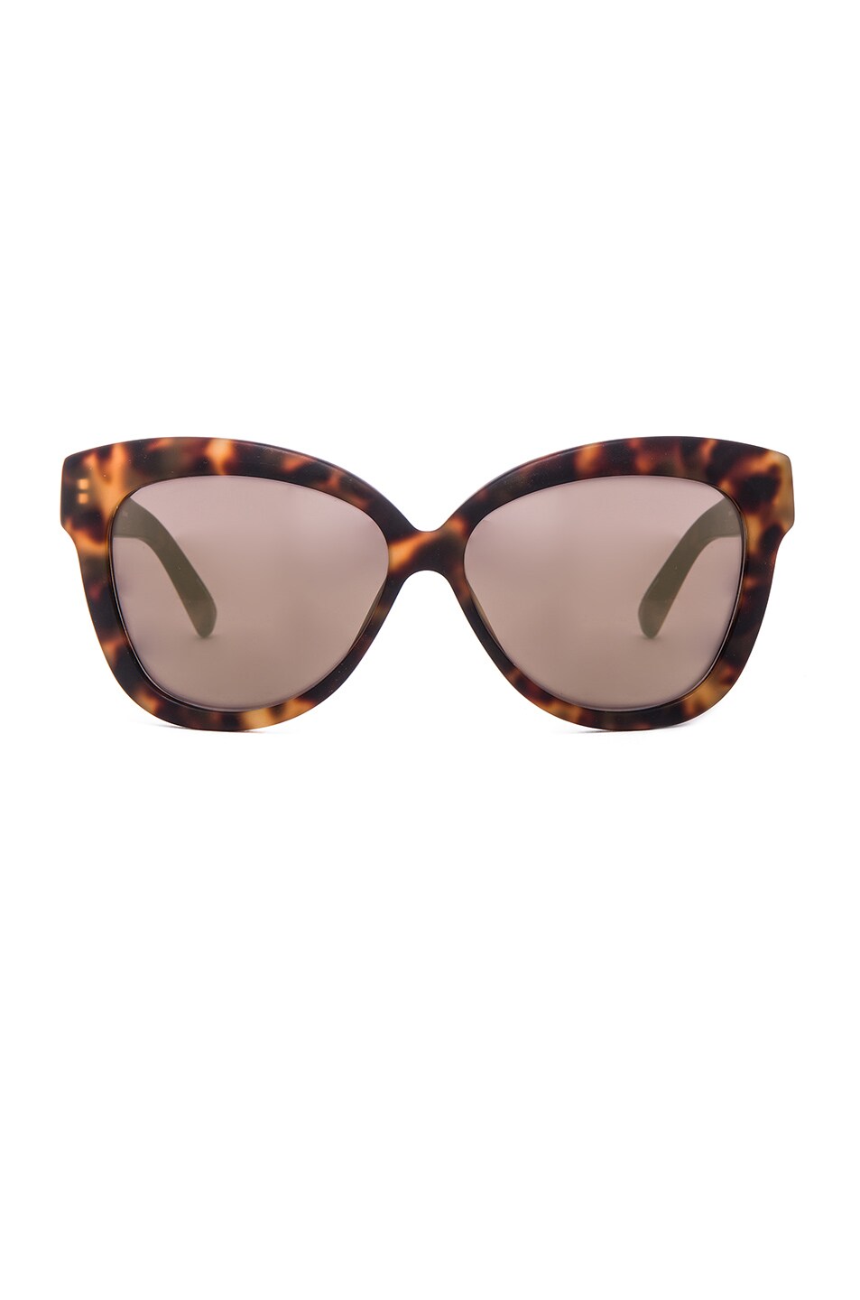 Image 1 of Linda Farrow Cat Eye Sunglasses in Matte Tortoise