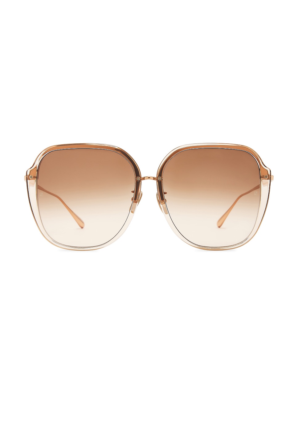 Sofia Sunglasses in Rose Gold