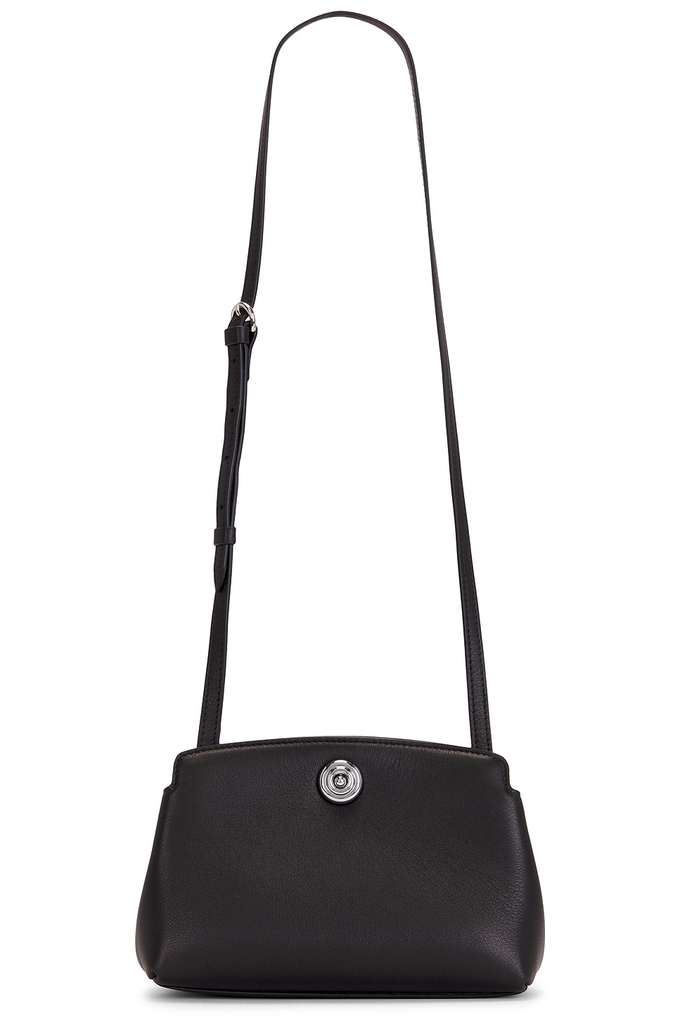 Liffner Mini Pushlock Pouch in Black