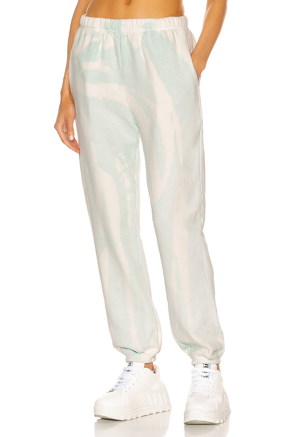 Image 1 of Les Tien Classic Sweatpant in Ice Tie Dye