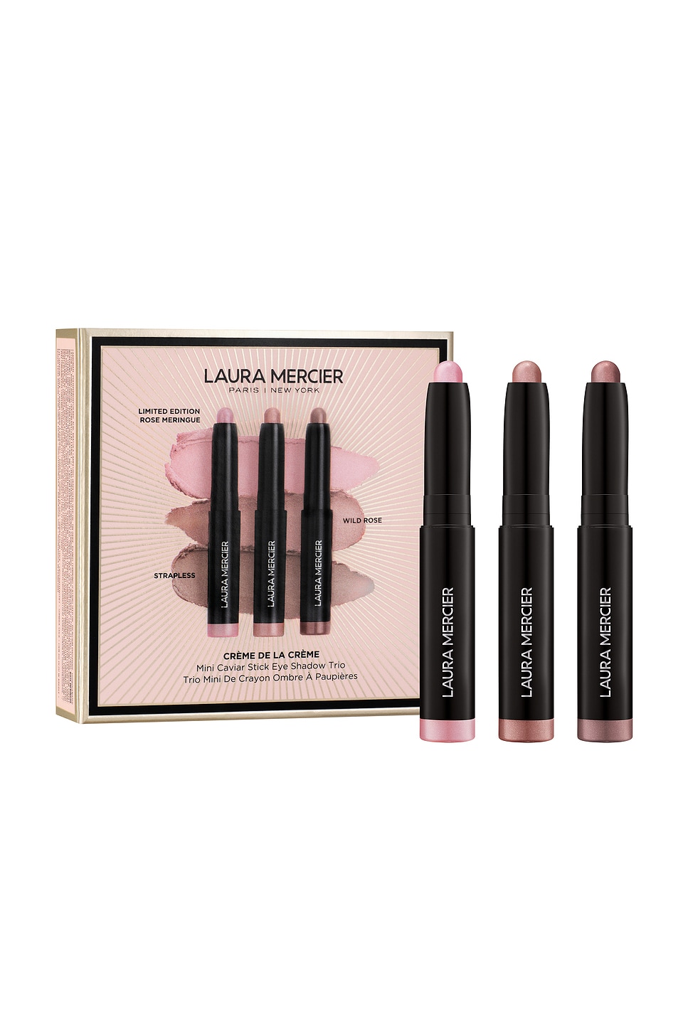 Laura Mercier Creme De La Creme Mini Caviar Stick Eyeshadow Trio