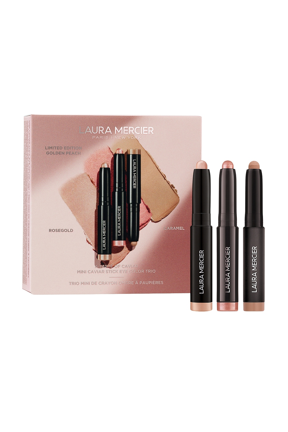 Laura Mercier A Taste Of Caviar Mini Caviar Stick Trio in Beauty: Multi