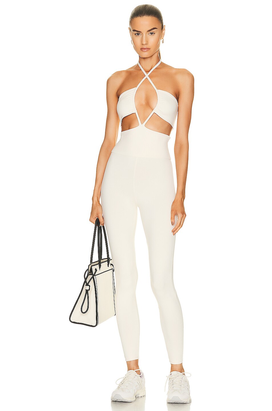 Image 1 of Live The Process Astra Bodysuit in Mother Of Pearl