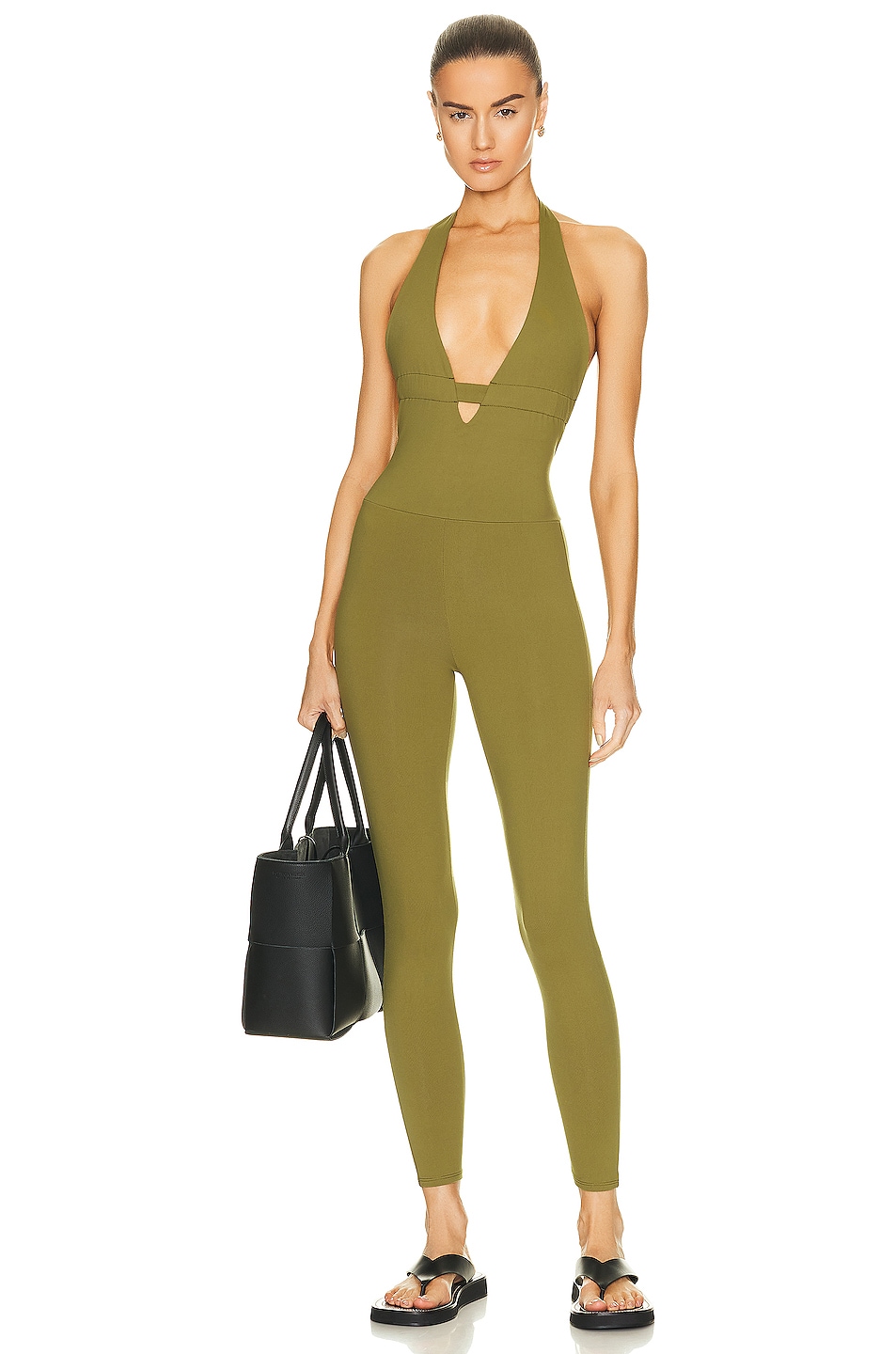 Image 1 of Live The Process Hela Jumpsuit in Lily Pad