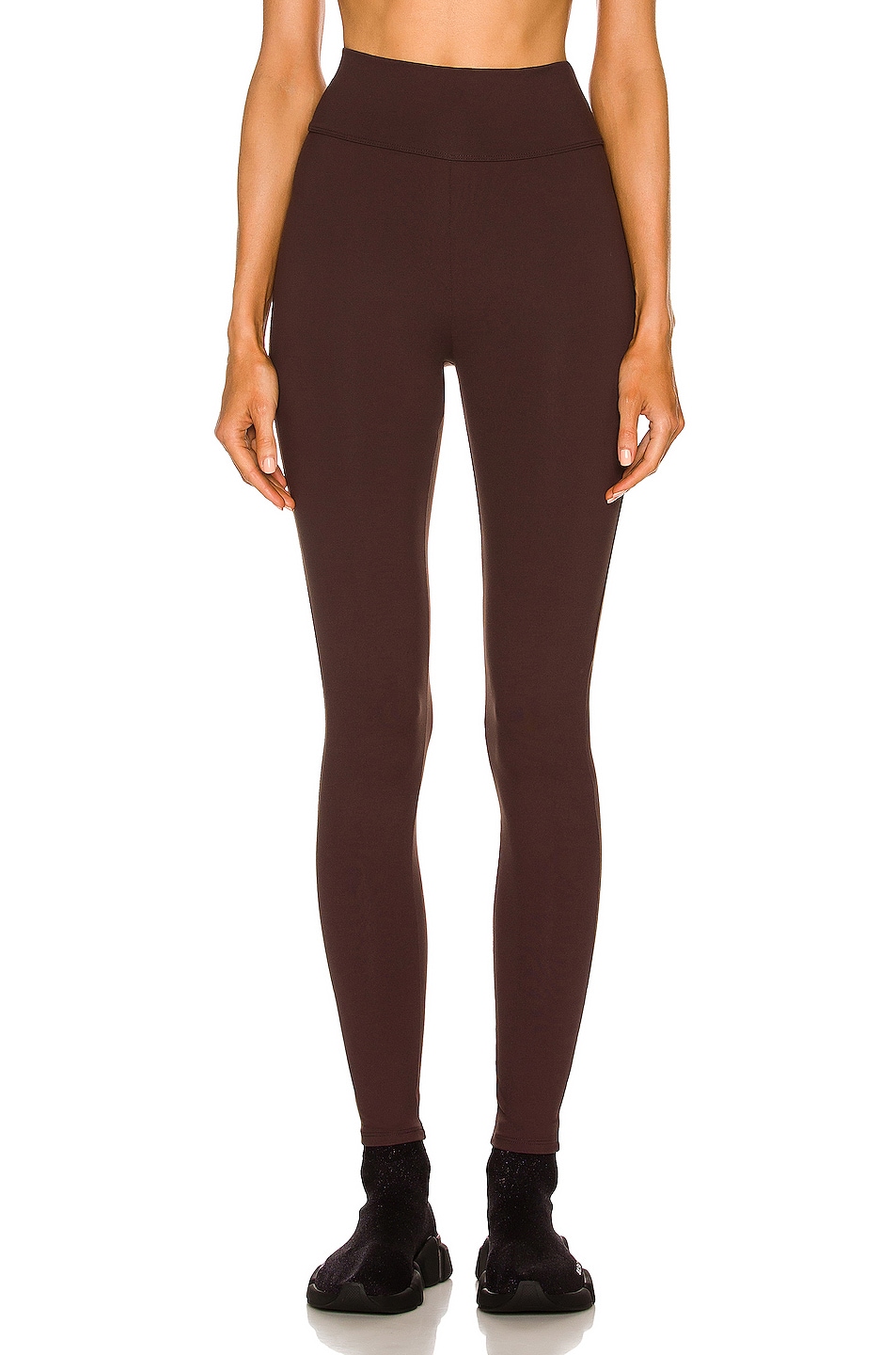 Image 1 of Live The Process Tuxedo Legging in Mission Fig