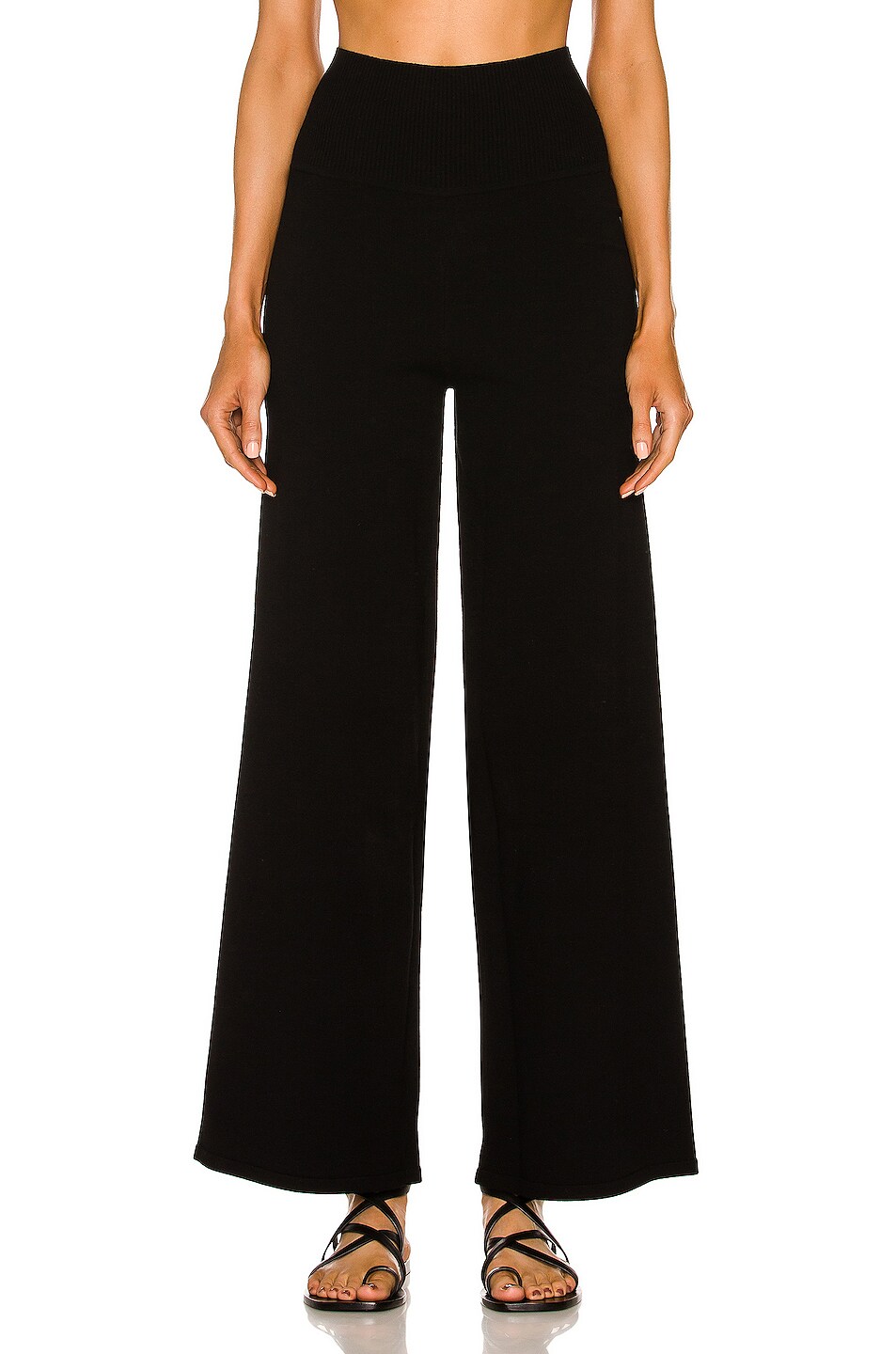 Image 1 of Live The Process Theda Pant in Black