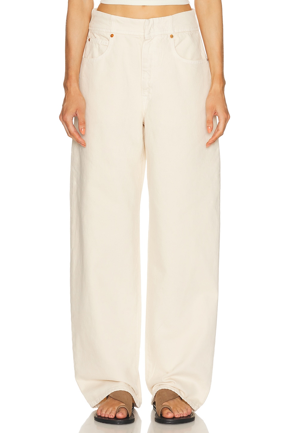 Camilla Curve Waistand in Cream