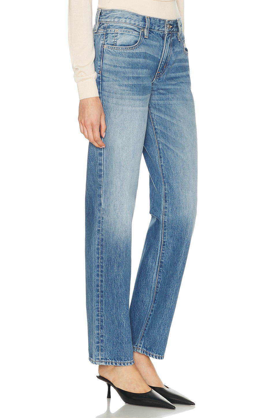 SLVRLAKE Ellie Low Rise Relaxed