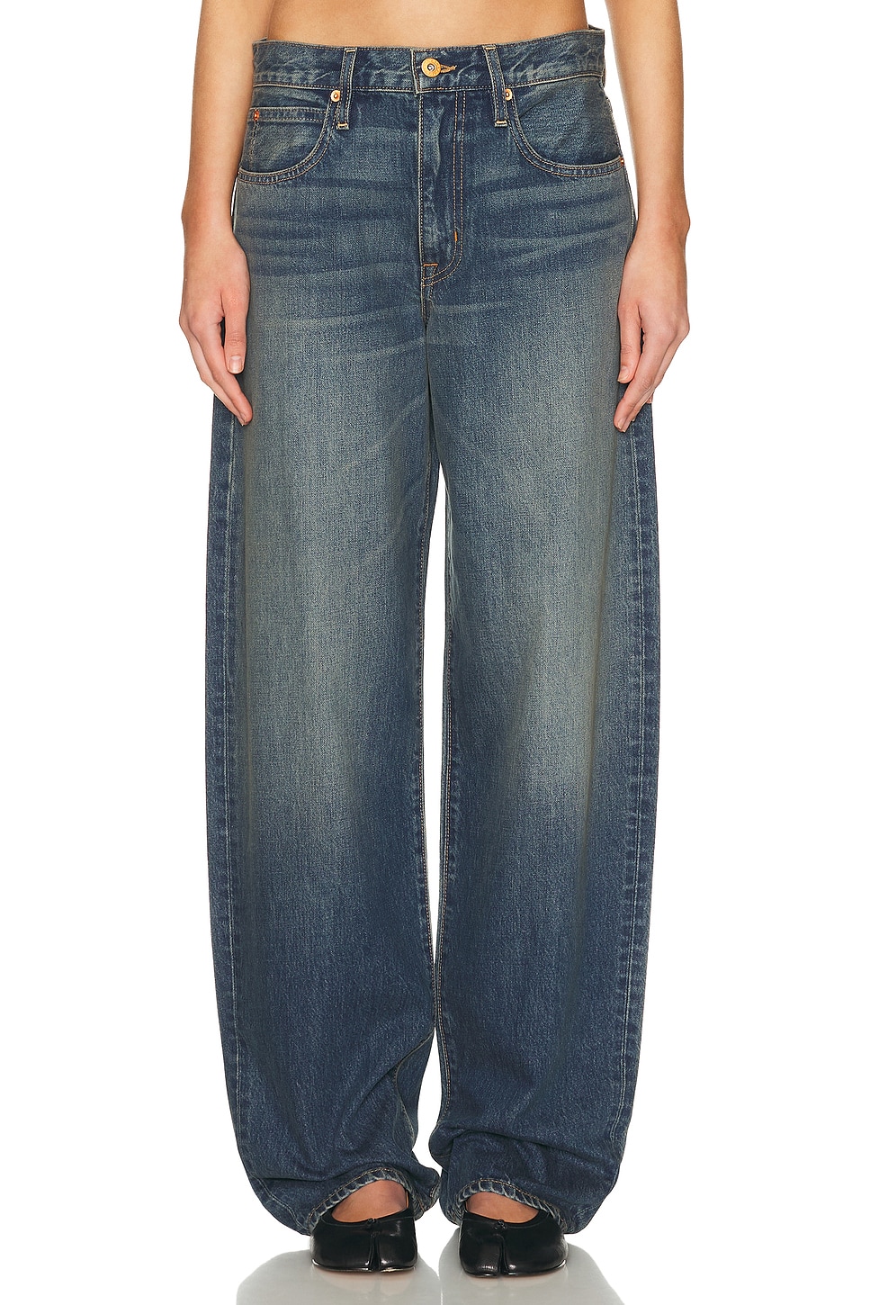 Image 1 of SLVRLAKE Tess Long Straight Leg in Tears Go By