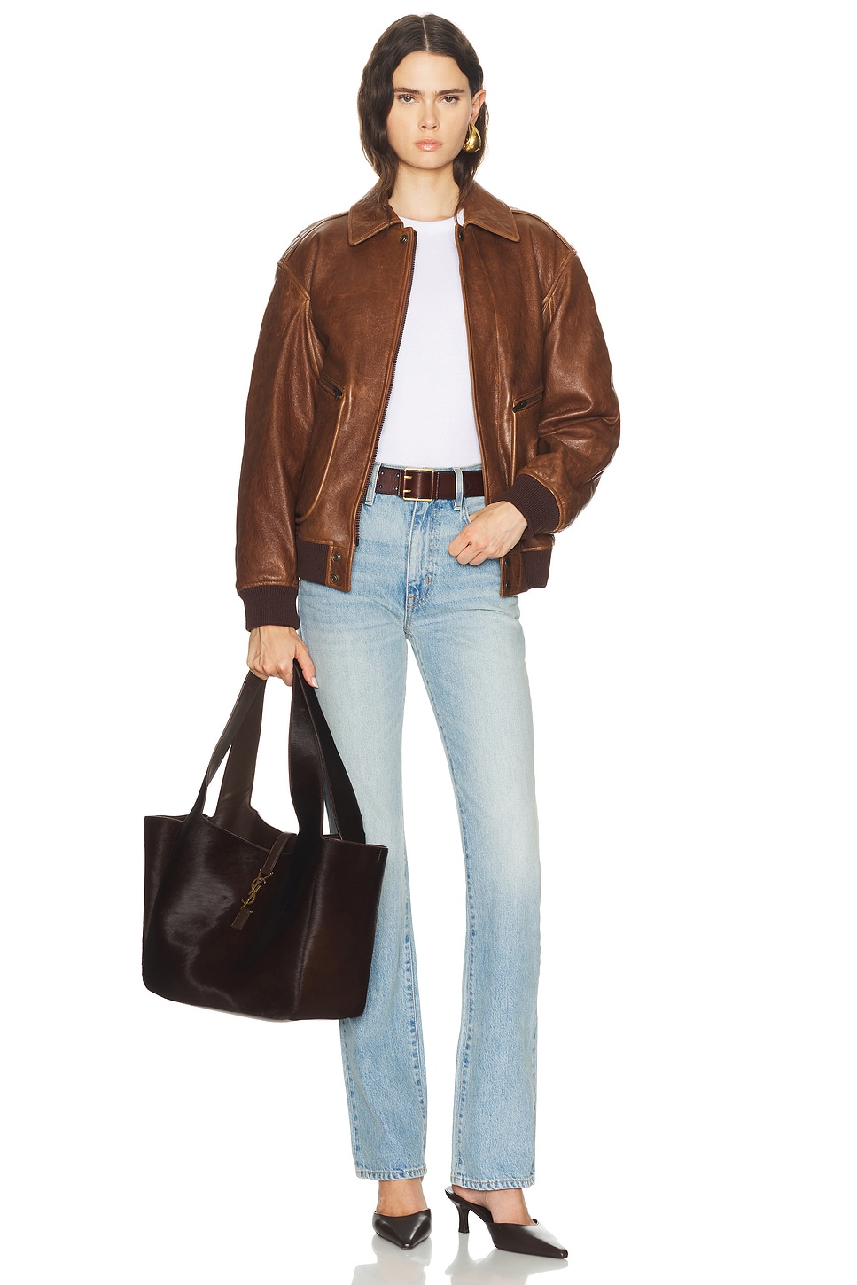 SLVRLAKE Jade High Rise Slim Boot Leg thumbnail