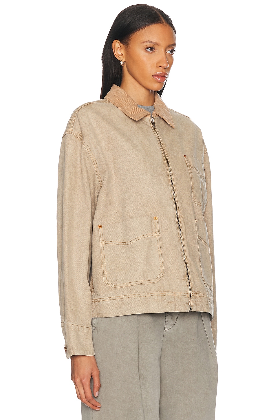 SLVRLAKE CASEY SQUARE WORKER JACKET