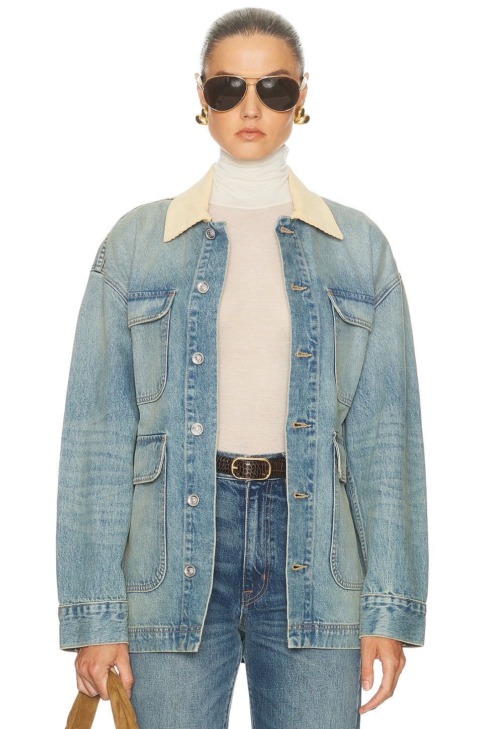 Image 1 of SLVRLAKE Hayden Chore Jacket in Mojave