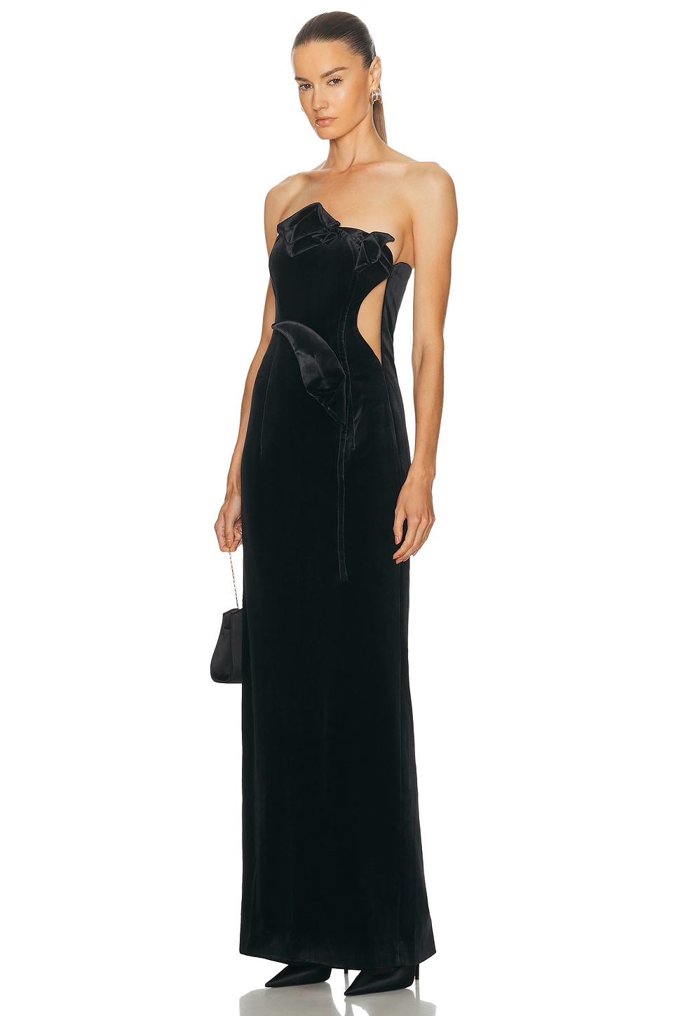 Image 1 of LEO LIN Marilyn Gown in Ebony