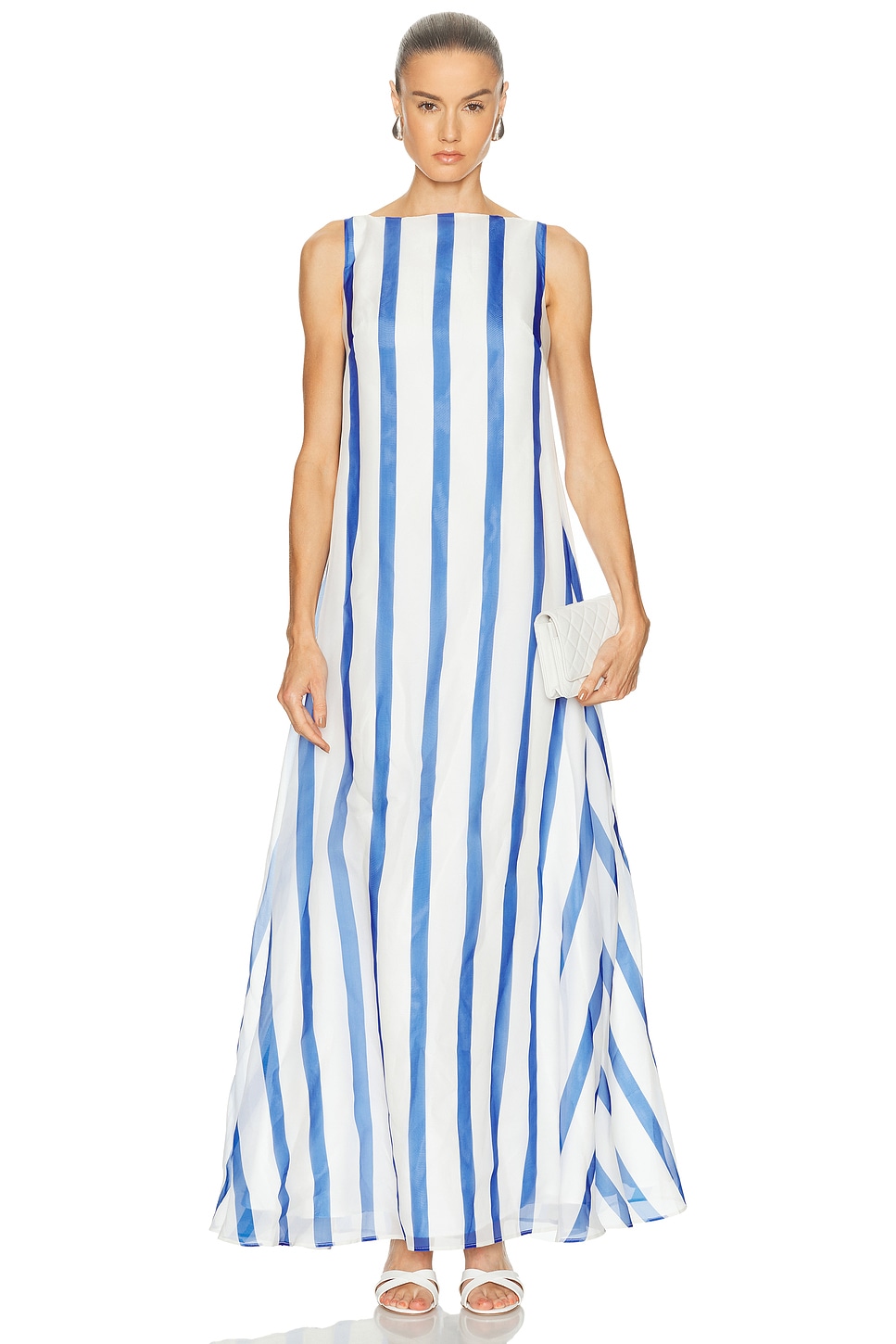 Image 1 of LEO LIN Yumei Gown in Navy