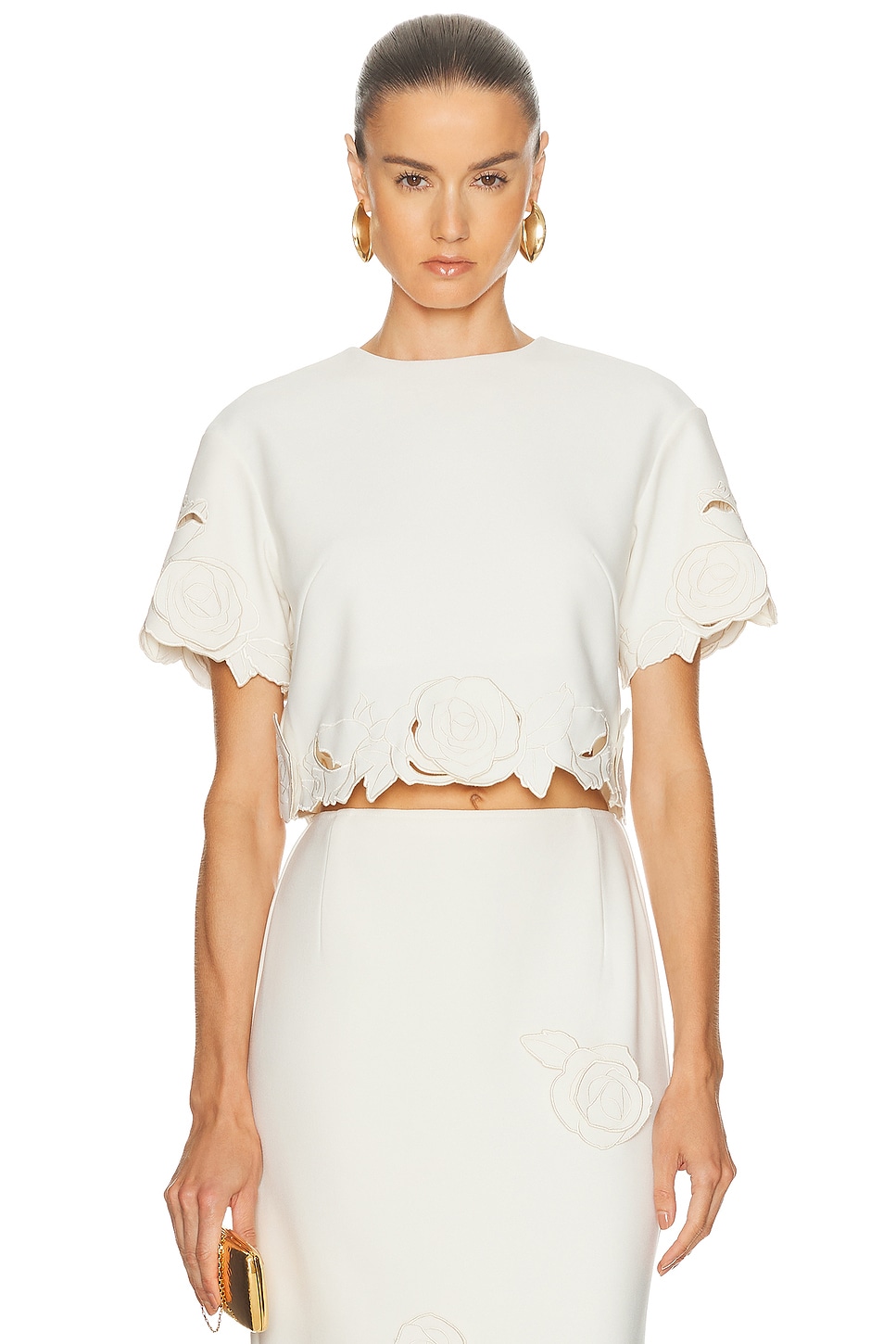 Image 1 of LEO LIN Indie Top in Vanilla