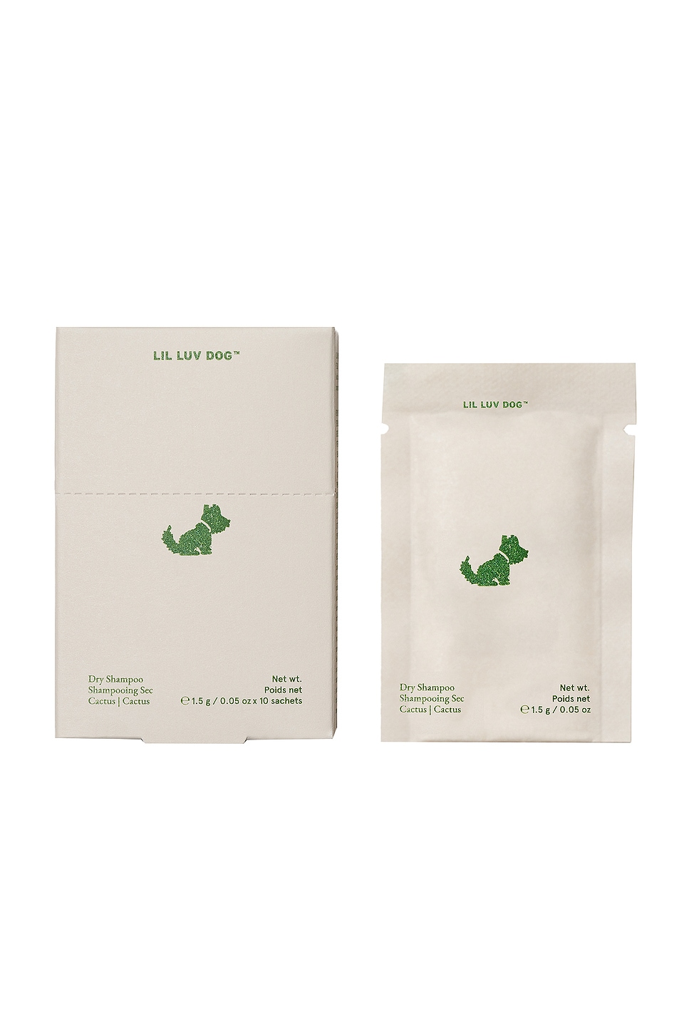 Image 1 of Lil Luv Dog Dry Shampoo On-the-go in Cactus Flower