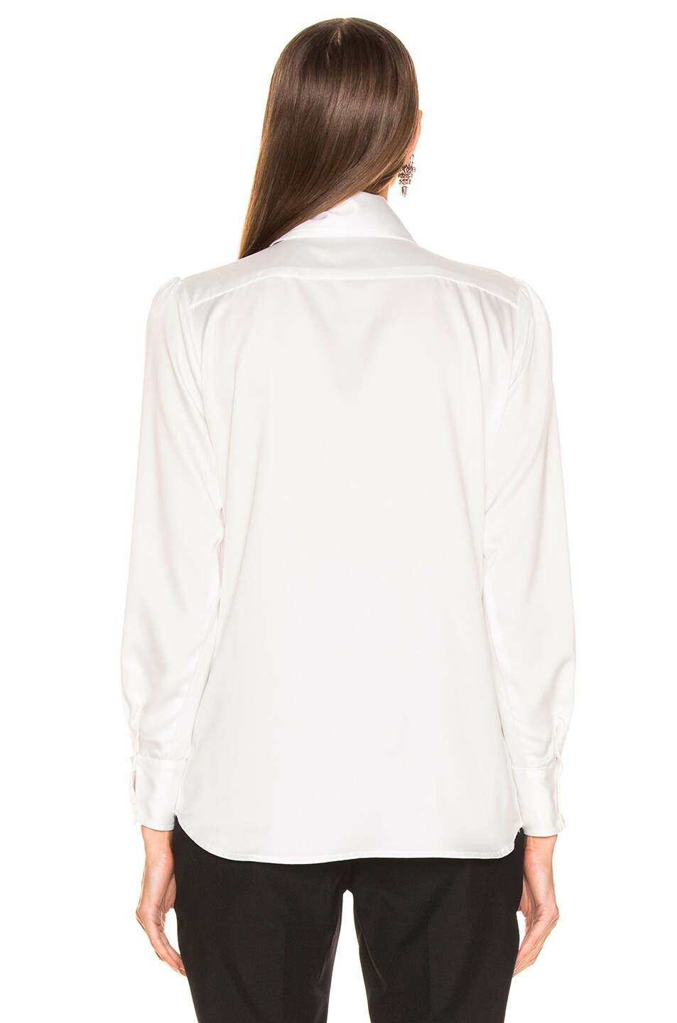 LAUREL & MULHOLLAND Nightingale Blouse in White | FWRD