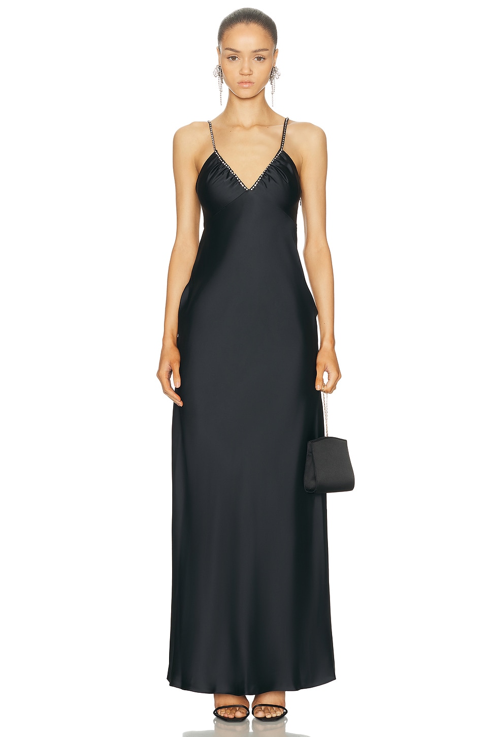 Image 1 of LoveShackFancy Mystara Dress in Black