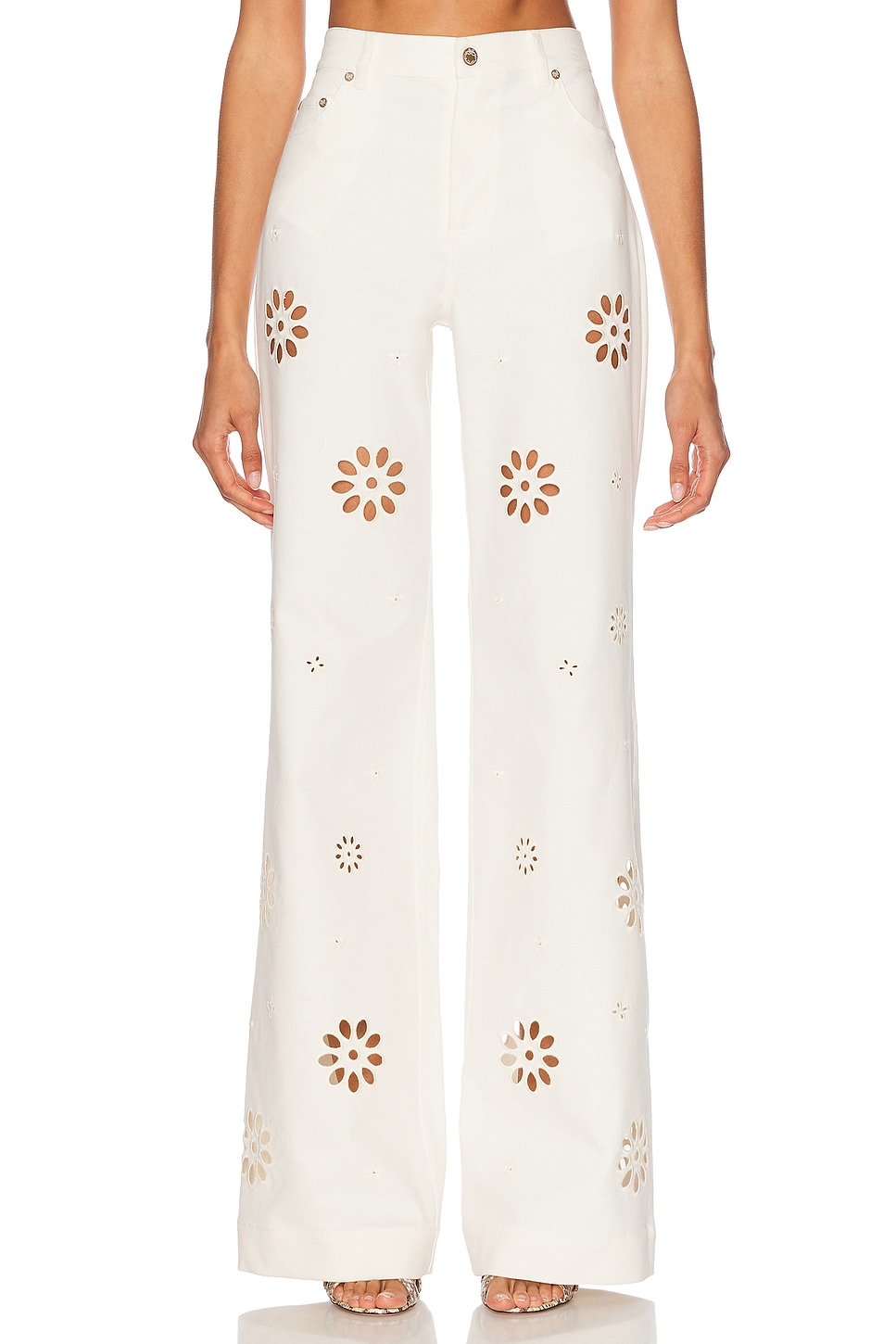 Carolette Pant in White