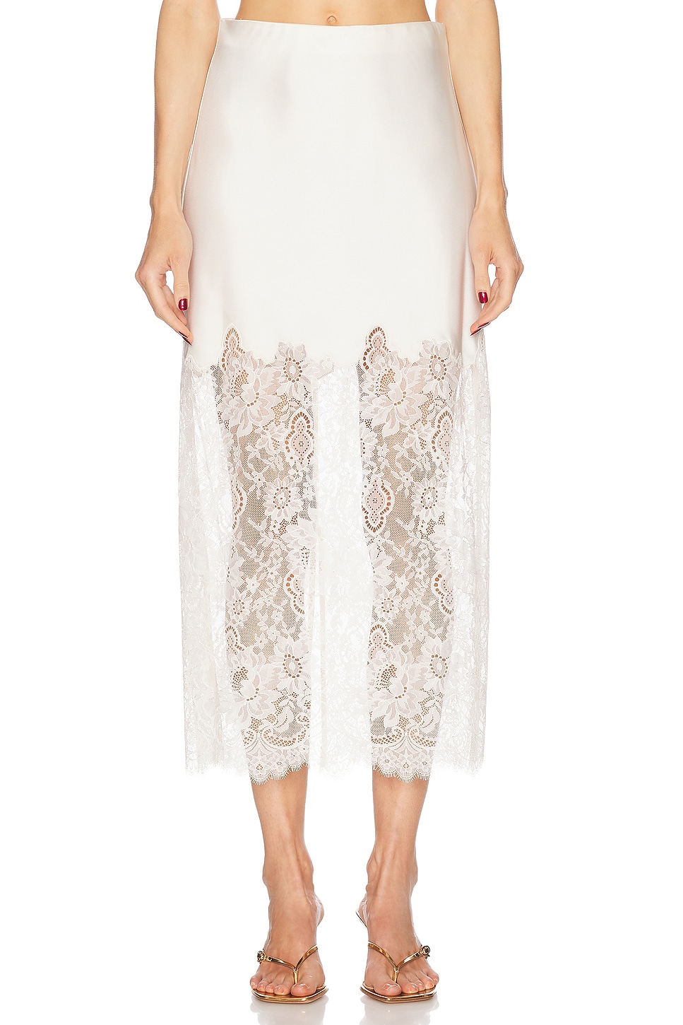 Ilene Skirt in Ivory