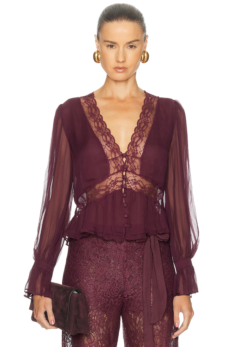 LoveShackFancy Thessira Top