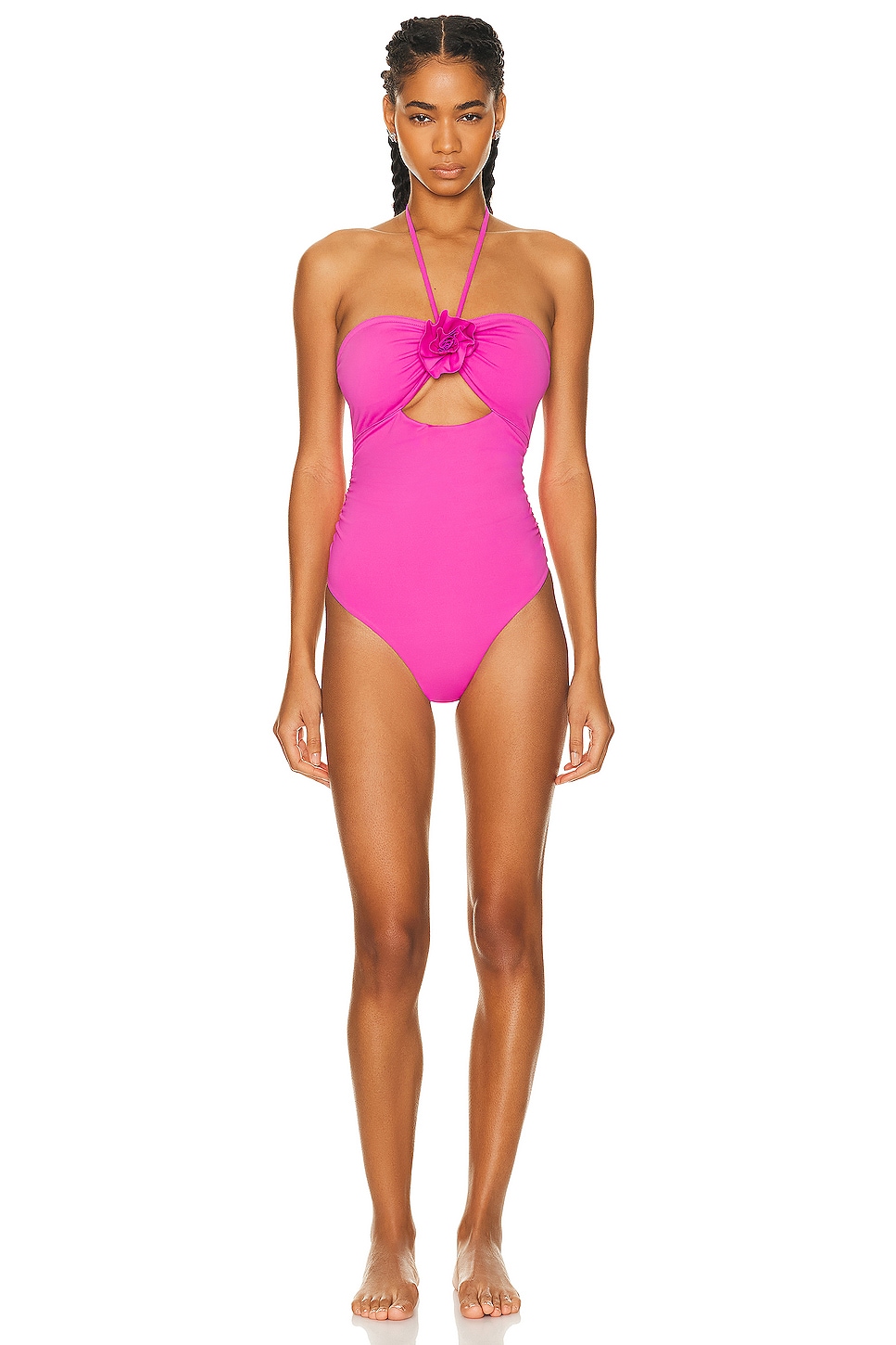 Image 1 of LoveShackFancy Didi One Piece Swimsuit in Party Punch
